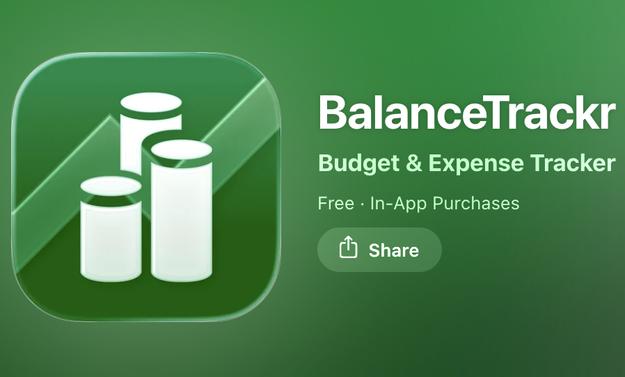 【限時免費】BalanceTrackr：無廣告、免訂閱的私密個人理財 App，支援繁體中文 | The Things Tech 情報站
